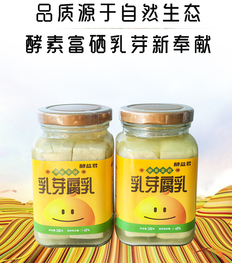 酵素富硒豆腐乳